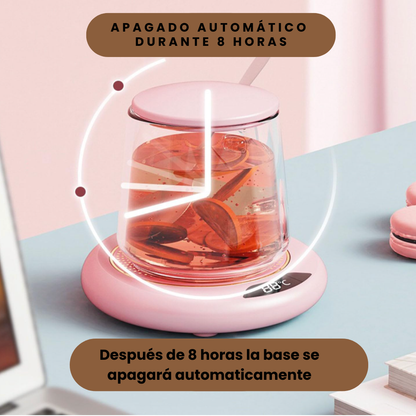 Base térmica para café y té